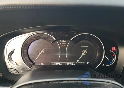 2018 BMW 540 Xi из США, поврежденный, VIN WBAJE7C58JWC55211